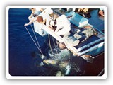 Repair of Sharjan Merchant man CURRO, Indian Ocean 1974
